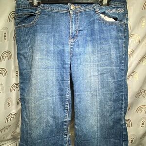 South Pole Women's Light Blue Boot Cut Jeans